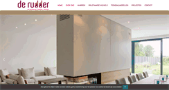 Desktop Screenshot of de-rudder.be